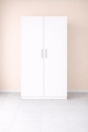 Dressinguri - Dulap cu bară pentru haine din PAL – Dulap dormitor Alb