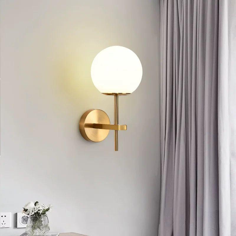 Aplica de perete moderna gold