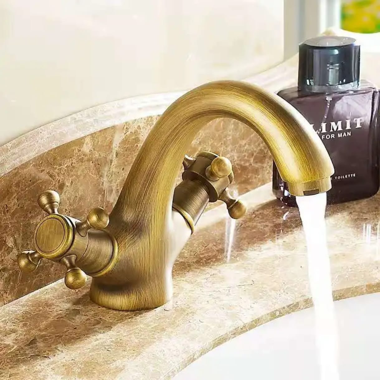 Baterie Lavoar Bronz Antichizat