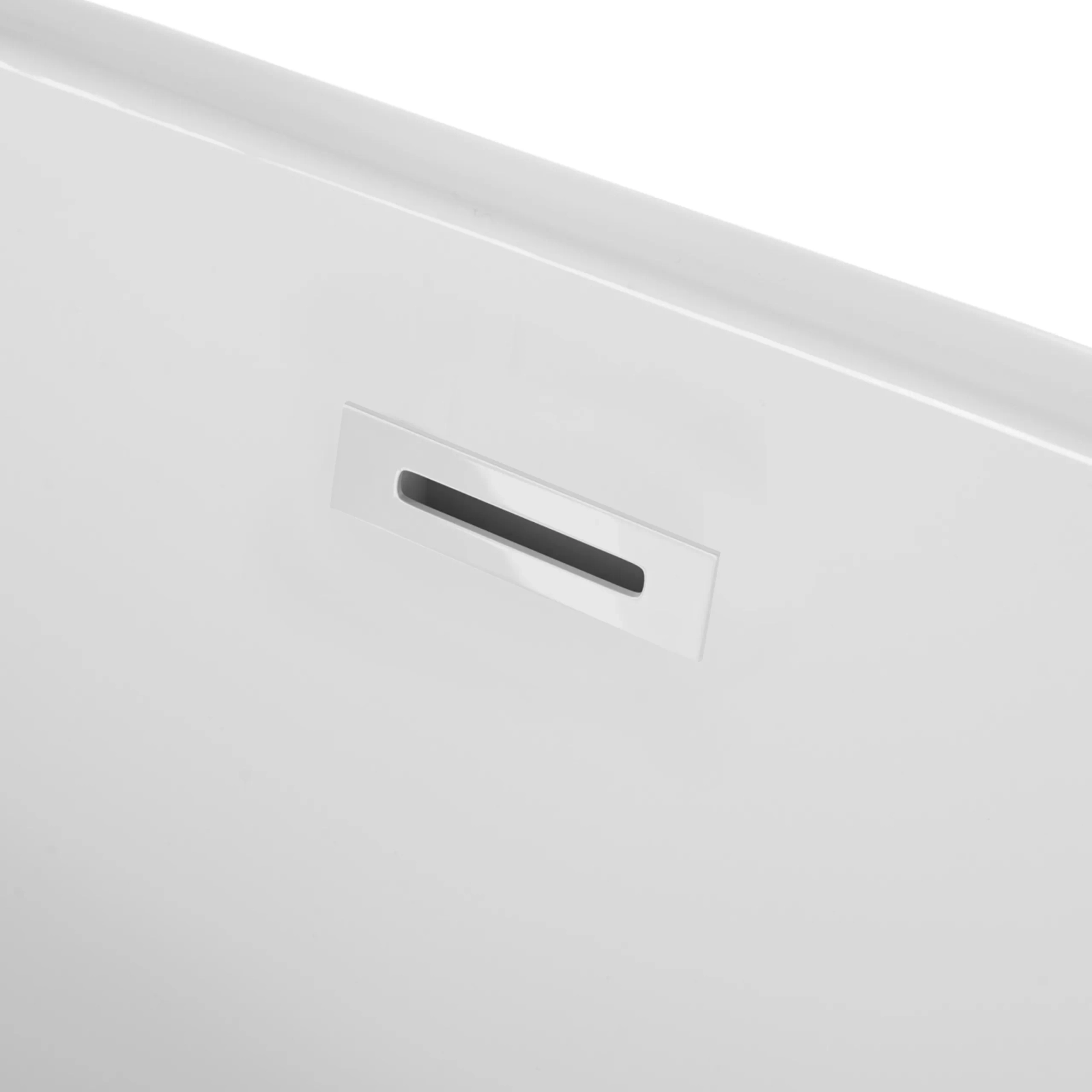 Cadă freestanding PARMA alb cu preaplin și dop alb, 170x72 cm, din acril [5]