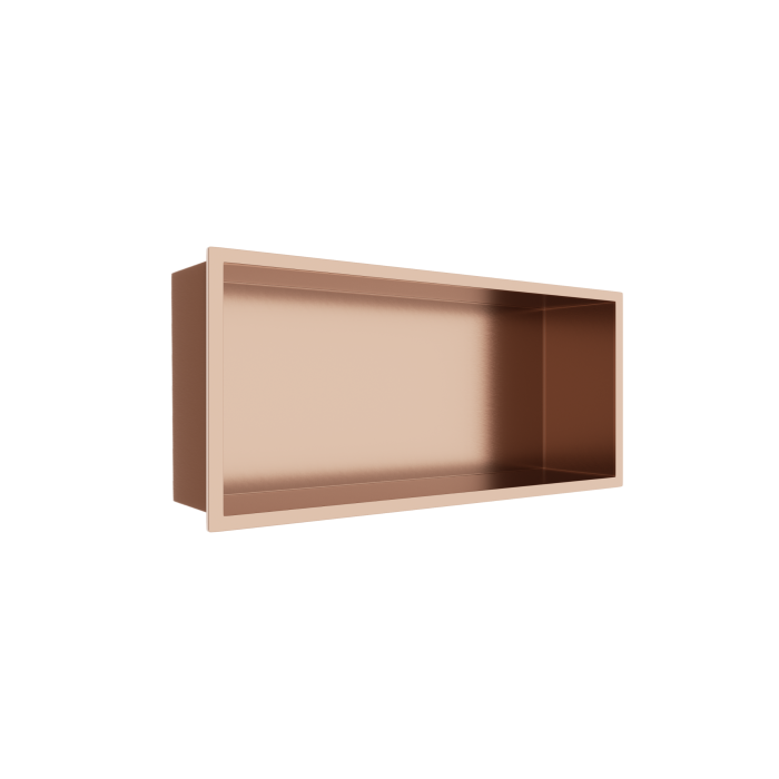 Raft incastrat Balneo Wall-Box, nisa de dus, cupru periat, 45x20x10 cm [4]