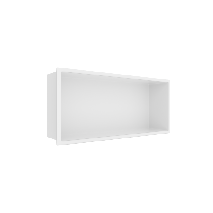 Raft incastrat Balneo Wall-Box, nisa de dus, alb mat, 45 x 20 x 10 cm [4]