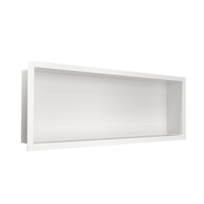Raft incastrat Balneo Wall-Box, nisa de dus, alb mat, 60 x 20 x 10 cm [4]