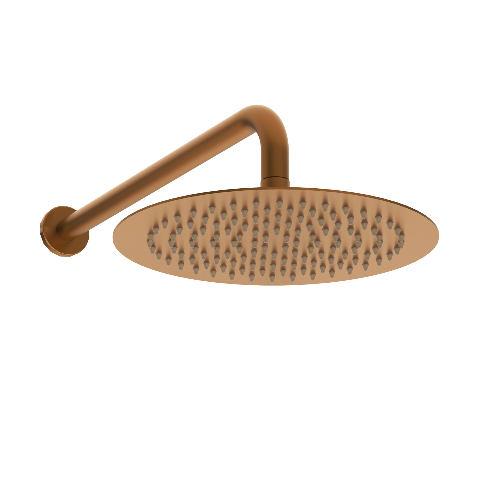 Pălărie de duș tip ploaie Balneo CASCADE, rotundă, 25 cm, cupru [2]