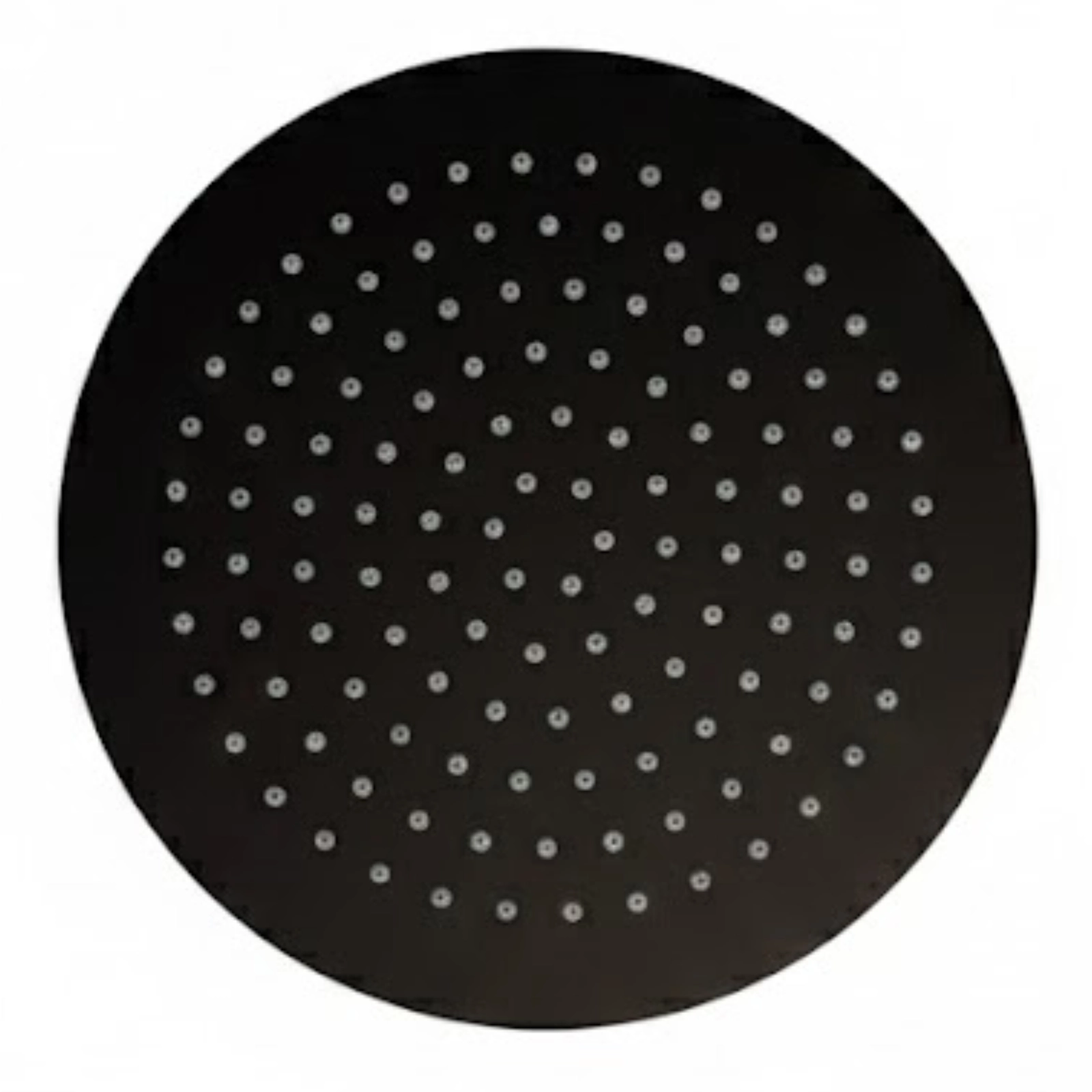 Pălărie de duș tip ploaie Balneo CASCADE, rotundă, 25 cm, negru [3]