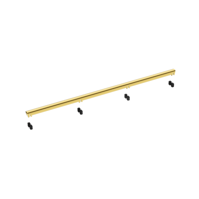 Rigolă de duș faianțabilă îngustă Balneo Slim & Low ProLine Auriu oglindă, 60 cm [5]