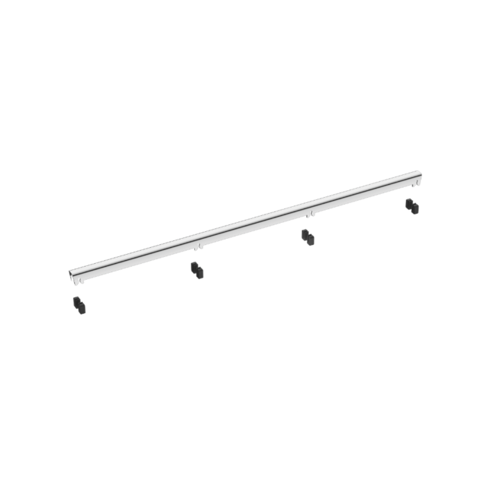 Rigolă de duș faianțabilă îngustă Balneo Slim & Low ProLine Inox, 100 cm [5]