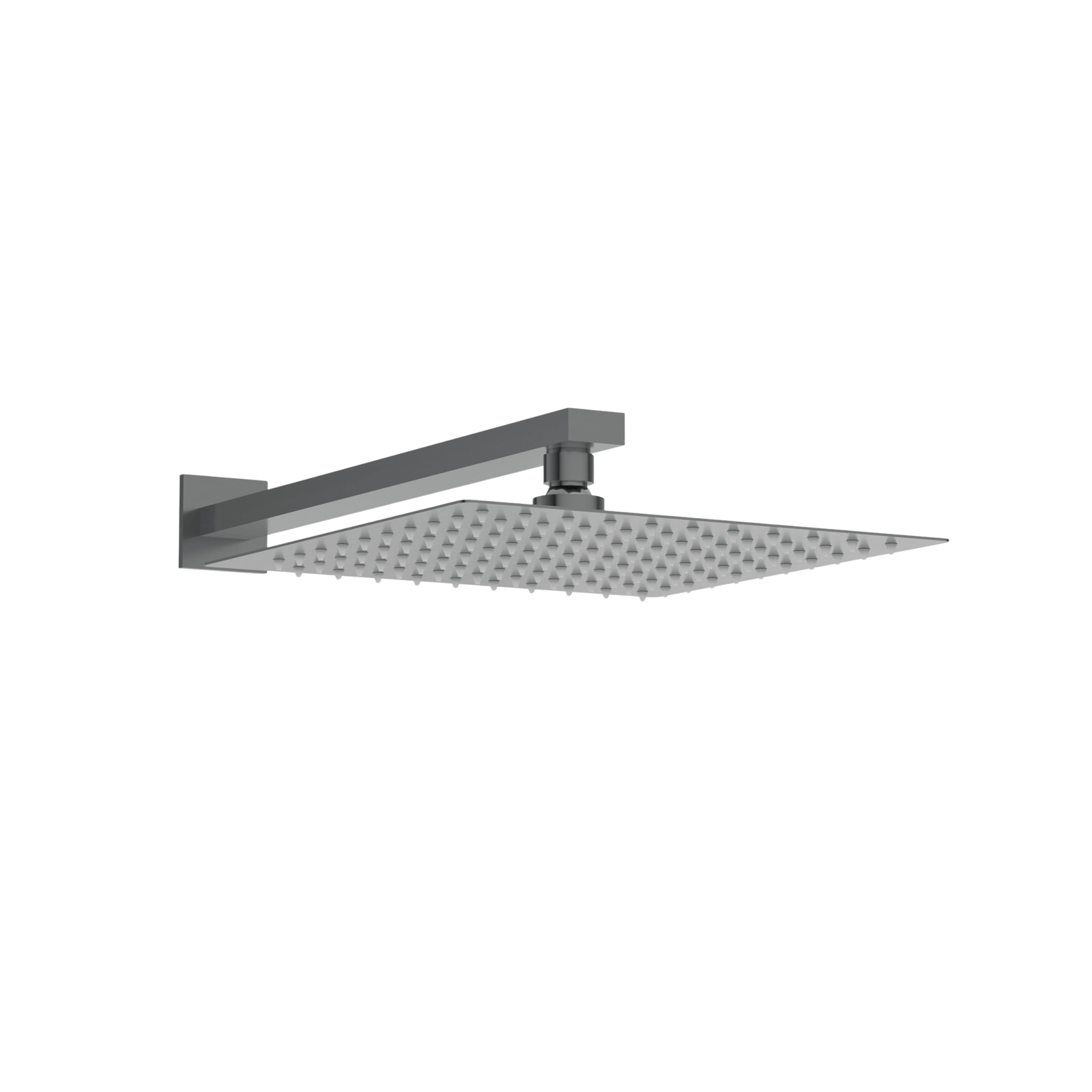 Sistem de duș încastrat Balneo Cascade, cu cartuș ceramic și perlator, Gun metal [5]