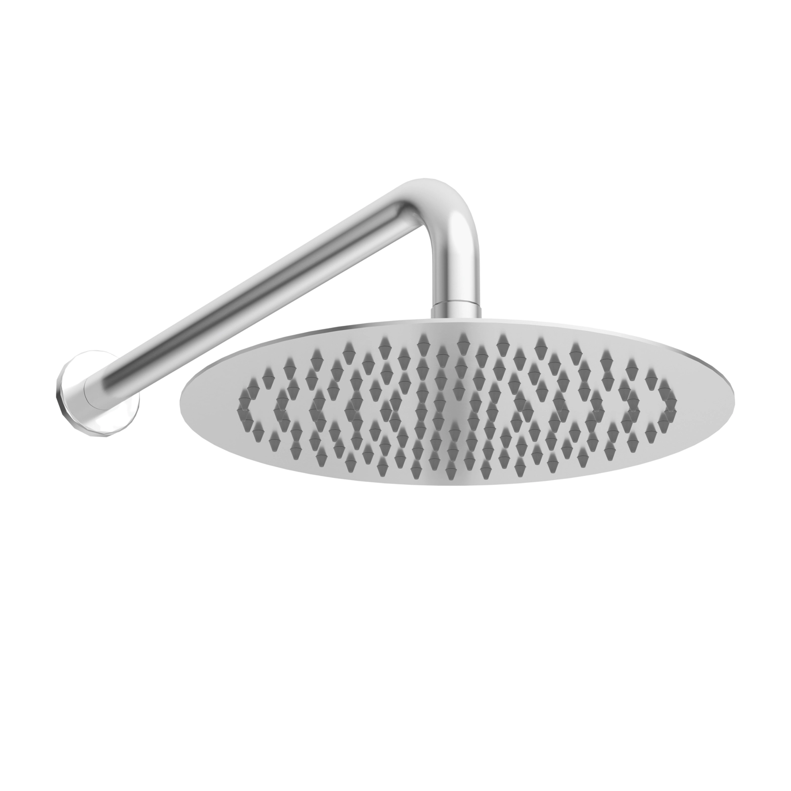 Sistem de duș încastrat, rotund, Balneo Cascade, cu cartuș ceramic și perlator, Inox [4]