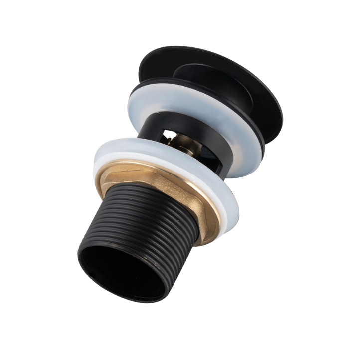 Ventil lavoar Click Clack, cu preaplin, Negru [3]