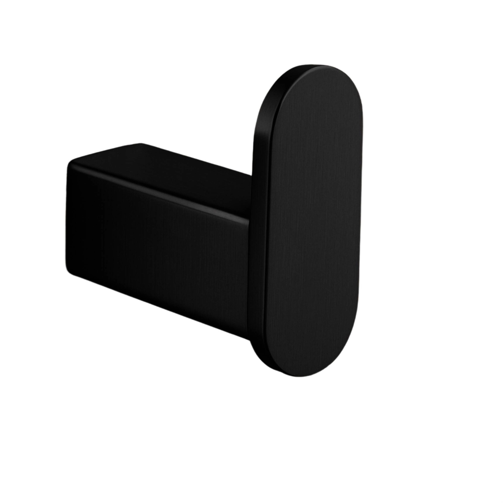 Accesorii pentru baie - Agățătoare baie QARX, negru, 60x45x25 mm
