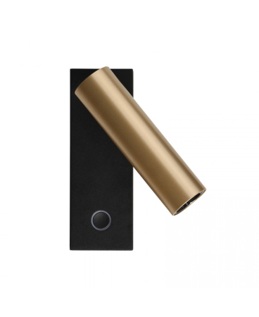 Aplice interior - Aplică cu lampă de citit LED, 3W, 3000K, din metal, aluminiu, Zambelis Lights 25282