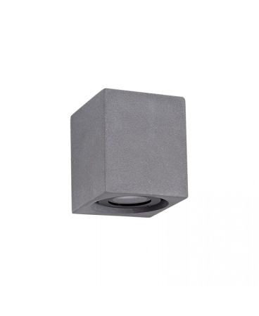 Iluminat exterior - Aplică de exterior, 4W, 3000K, din beton, Zambelis Lights E253