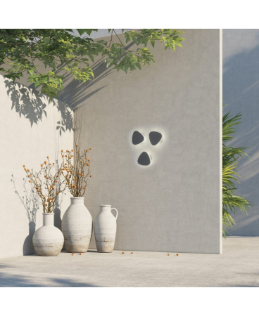 Iluminat exterior - Aplică de exterior LED, 10W, grafit, Zambelis Lights E195