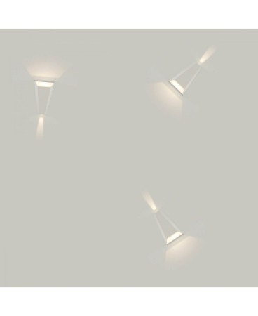 Iluminat exterior - Aplică de exterior LED, 2 x 3W, alb, Zambelis Lights E156