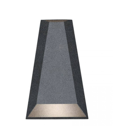 Iluminat exterior - Aplică de exterior LED, 2 x 3W, din aluminiu, grafit, Zambelis Lights E135