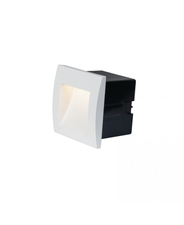 Iluminat exterior - Aplică de exterior LED, 2W, 3000K, din aluminiu, alb, Zambelis Lights E246-W