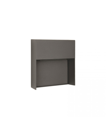 Aplice exterior - Aplică de exterior LED, 6,5W, 3000K, grafit, IP65, Zambelis Lights E446