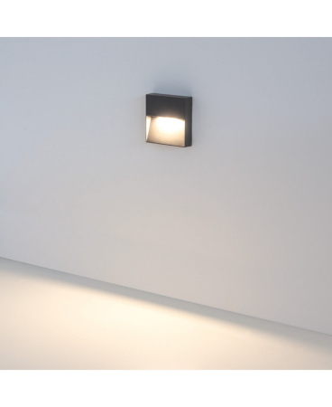 Iluminat exterior - Aplică de exterior LED, 7W, 3000K, grafit, Zambelis Lights E241-G