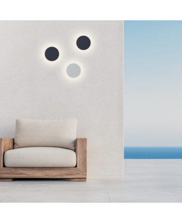 Aplice exterior - Aplică de exterior LED, 8W, 3000K, din ABS, alb, Zambelis Lights E304