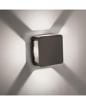 Iluminat exterior - Aplică de exterior LED, 8W, grafit, Zambelis Lights E197