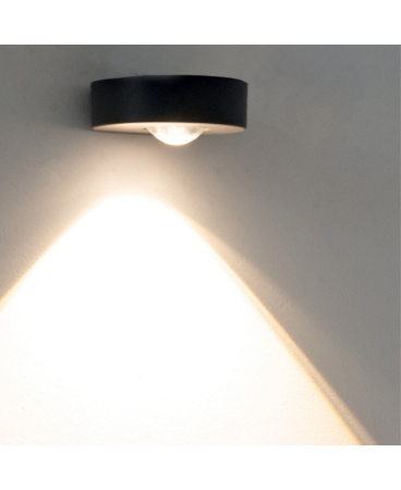 Aplice exterior - Aplică de exterior LED, 9W, 3000K, din aluminiu, grafit, Zambelis Lights E278