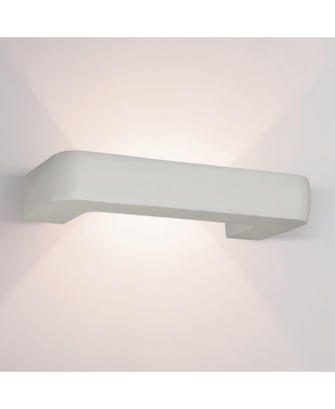 Aplice interior - Aplică de perete, 1 x G9, din ipsos, Zambelis Lights 180026