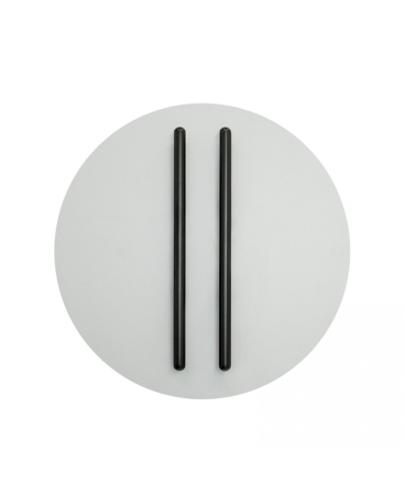 Aplice interior - Aplică de perete LED, 13W, 3000K, gri, negru mat, Zambelis Lights 2573