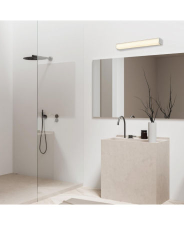 Aplice interior - Aplică de perete LED, 16W, 3000K, din metal, cromat, Zambelis Lights 20150