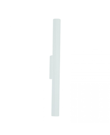 Aplice interior - Aplică de perete LED, 2 x 6W, 3000K, din metal, aluminiu, alb nisipiu, Zambelis Lights 25217