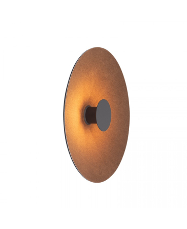 Aplice interior - Aplică de perete LED, 6W, negru, maro, Zambelis Lights 25179