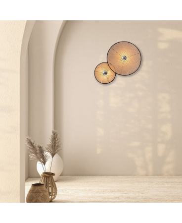 Aplice interior - Aplică de perete, max. 20W, E27, negru, Zambelis Lights 22174