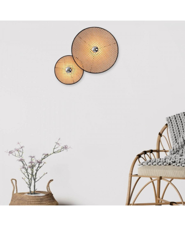 Aplice interior - Aplică de perete, max. 20W, E27, negru, Zambelis Lights 22175
