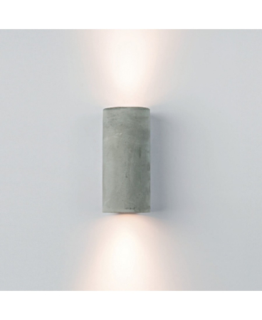 Aplice interior - Aplică de perete, max. 25W, 2 x GU10, din beton, Zambelis Lights 180022