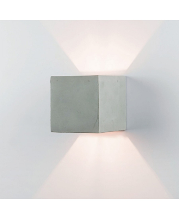 Aplice interior - Aplică de perete, max. 25W, G9, din beton, Zambelis Lights 180023