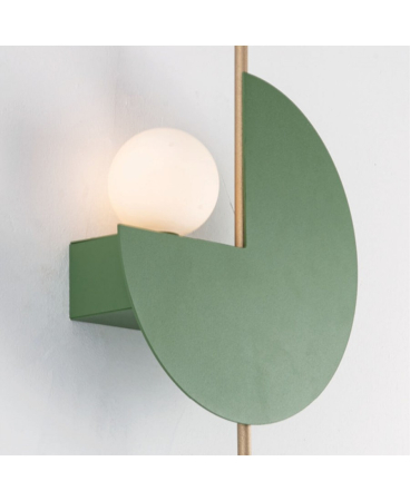 Aplice interior - Aplică de perete, max. 7W, G9, auriu, verde, Zambelis Lights 22203