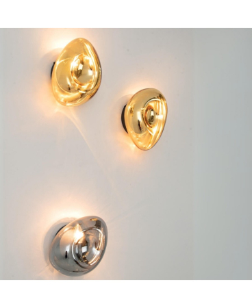 Aplice interior - Aplică de perete, max. 8W, E14, din sticlă, cromat, Zambelis Lights 22048