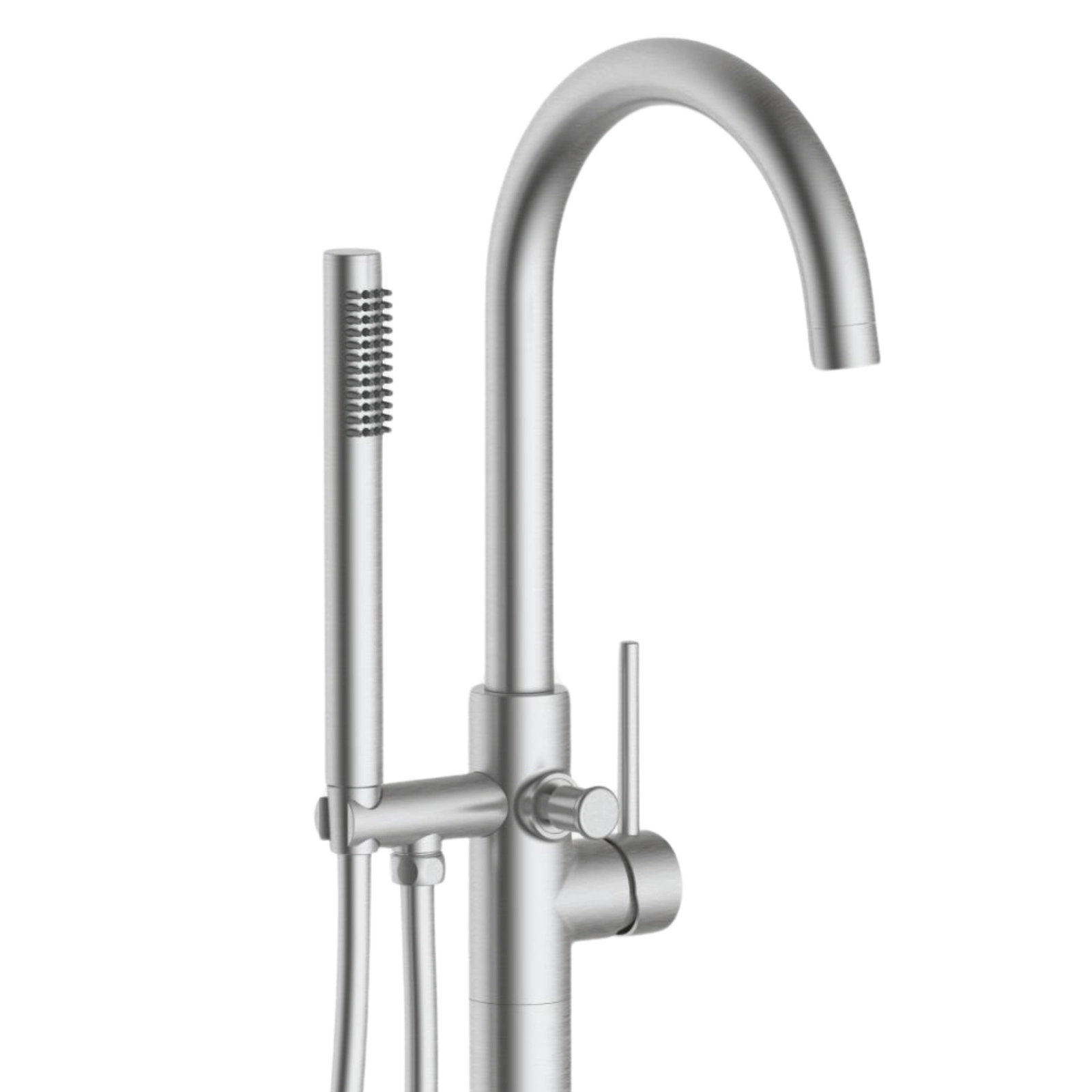 Baterie cadă freestanding, cu coloană, Balneo CASCADE,  113x20.3 cm, inox [2]