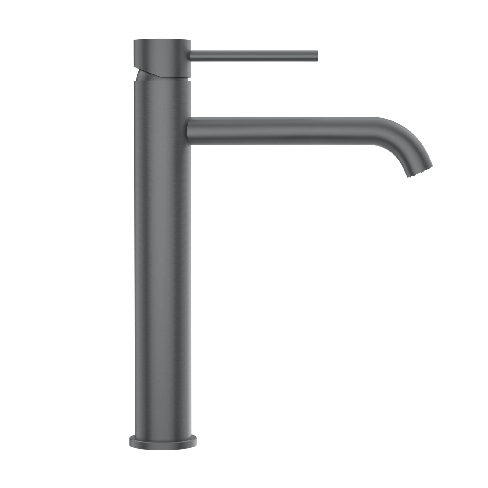 Baie - Baterie lavoar înaltă Balneo CASCADE, monocomanda, 28.2x15.4 cm, Gun Metal