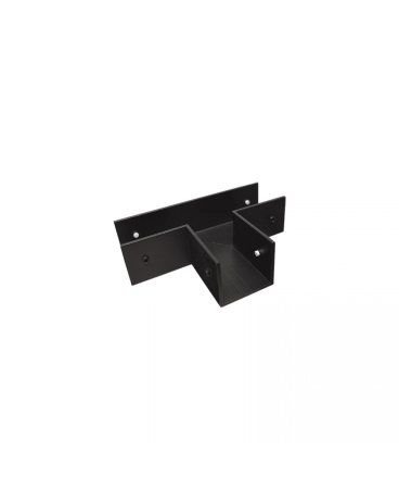 Iluminat exterior - Conector pentru sistem de iluminat, din aluminiu, negru nisipiu, 48V, Zambelis Lights E393