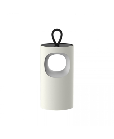 Iluminat exterior - Lampă de masă portabilă pentru exterior LED, 2W, 2700K, alb mat, IP44, Zambelis Lights E483