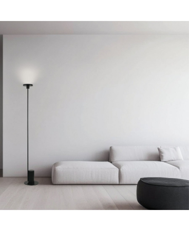 Lampi de podea - Lampadar LED, 12W, 3000K, din metal, acril, negru, Zambelis Lights 22065