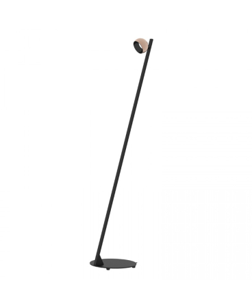 Lampi de podea - Lampadar LED, 7W, 3000K, șampanie, negru nisipiu, Zambelis Lights 25344