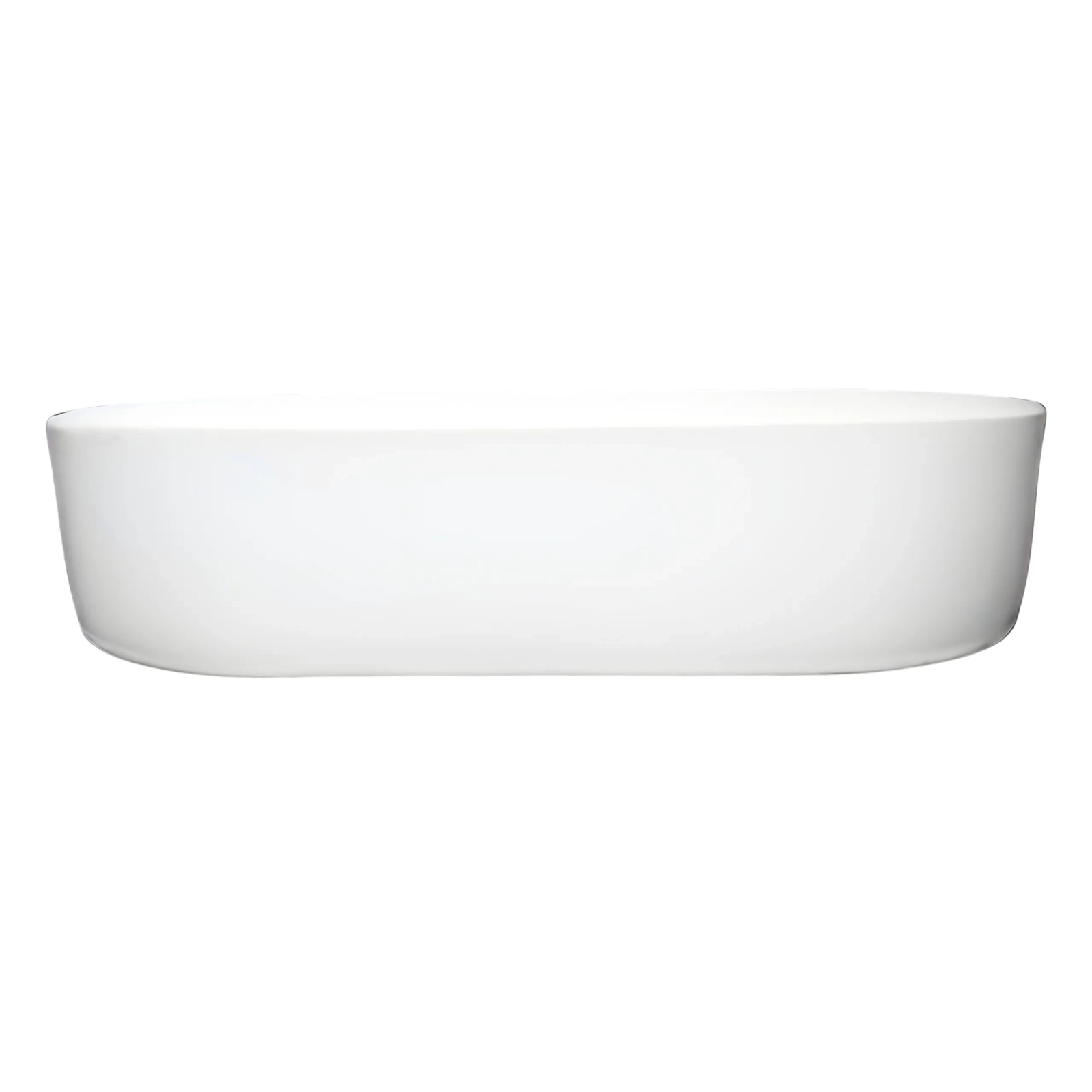 Lavoar pe blat Balneo Nessa, Ceramică albă, 51x31 cm [3]