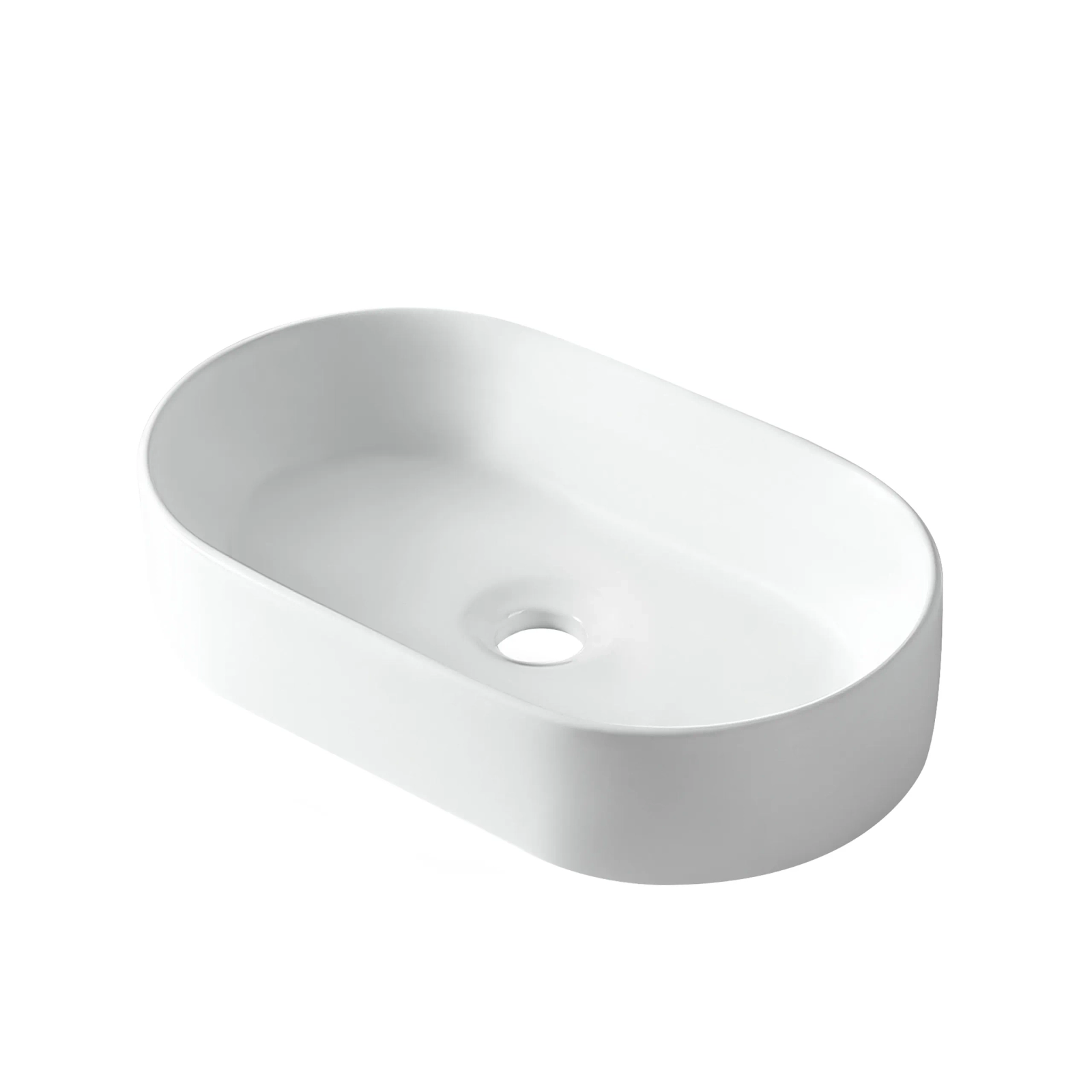 Lavoare - Lavoar pe blat Balneo Nessa, Ceramică albă, 51x31 cm
