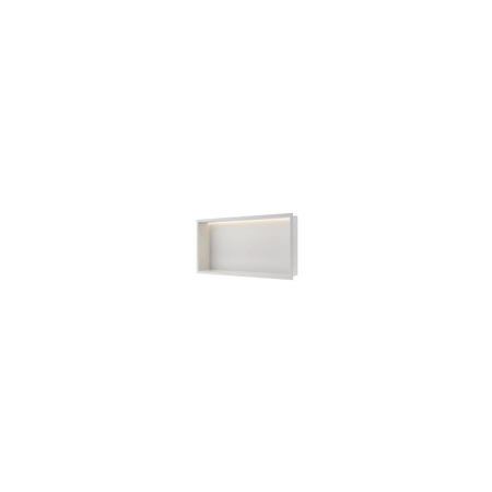 Raft încastrat Balneo Wall-Box One, 60x30x10 cm, Alb cu LED [2]