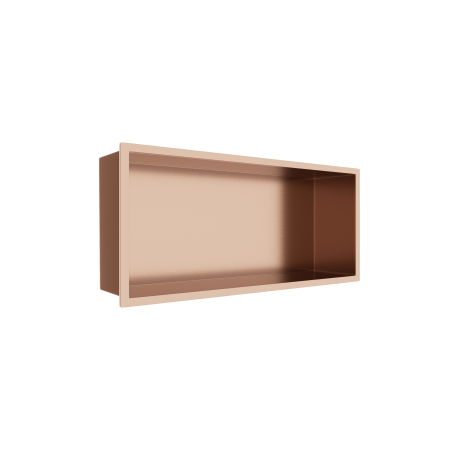 Raft incastrat Balneo Wall-Box, nisa de dus, cupru periat, 45x20x10 cm [3]
