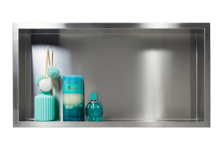 Rafturi incastrate - Raft incastrat Balneo Wall-Box, nisa de dus, inox periat, 60 x 30 x 10 cm