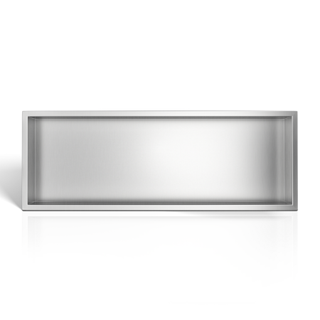 Rafturi incastrate - Raft incastrat Balneo Wall-Box, nisa de dus, inox periat, 90 x 30 x 7 cm