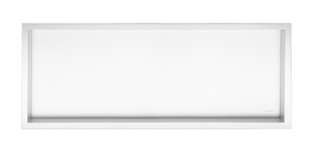 Raft incastrat Balneo Wall-Box, nisa de dus, alb mat, 90 x 30 x 7 cm [1]